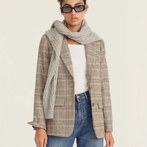 Sommerset blazer in glen plaid english wool Clearance